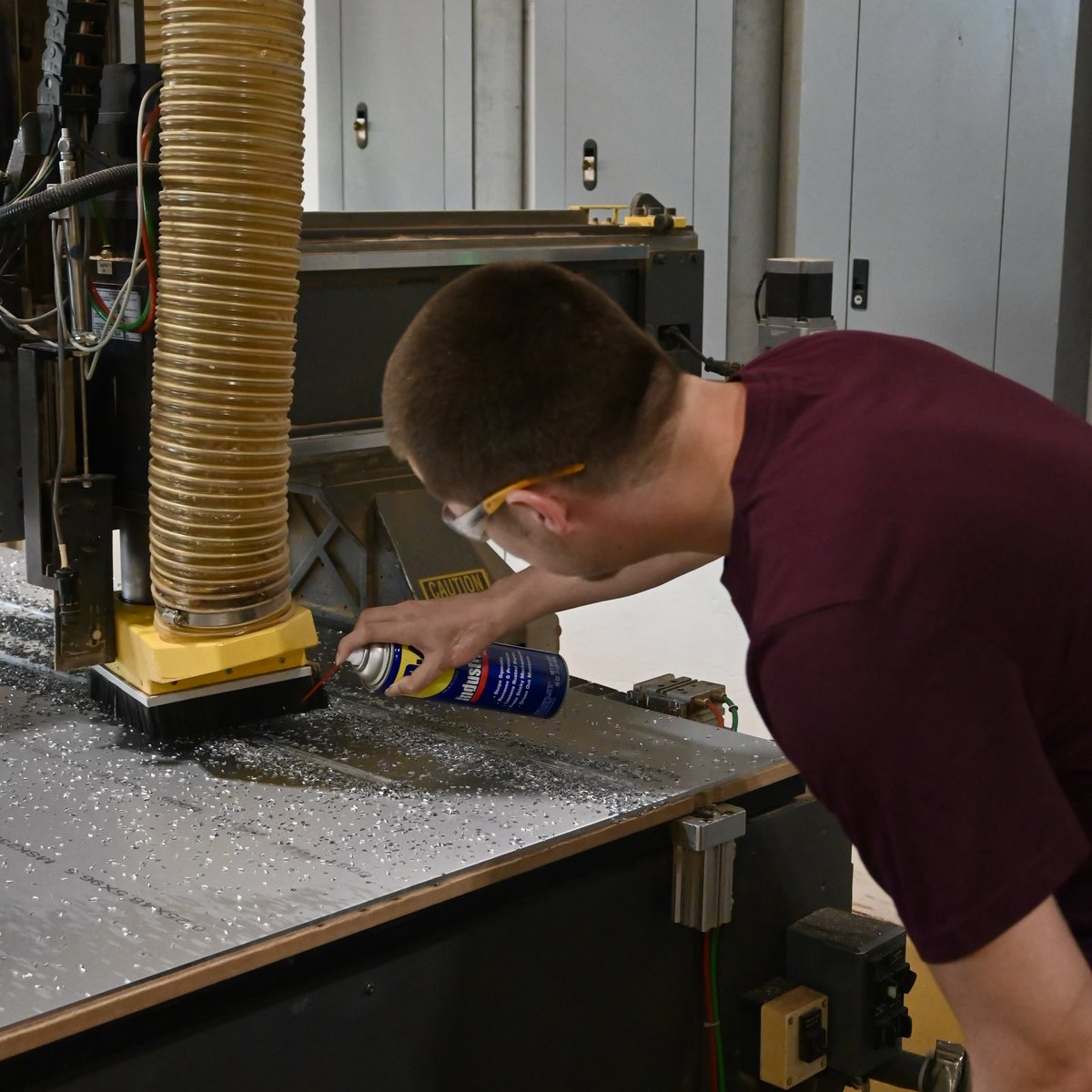 ShowFab's tweet photo. A huge congratulations to Dom on his well-deserved promotion to CNC Night Shift Manager! 🎉We have no doubt you’ll thrive in this new role.
.
.
.
#ShowFab #fablife #CNC #dreamteam #teamgoals #employeespotlight #fabricator https://t.co/n2LwKYIezC
