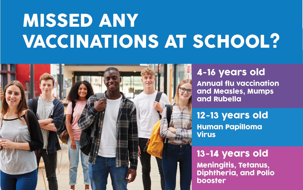 Has your child missed any vaccines at school? We are holding a drop-in for any missed immunisations at Places Leisure Centre, Grand Avenue, Camberley GU15 3QH this Thursday 4 July between 2.30pm and 5.15pm – no appointment necessary.
