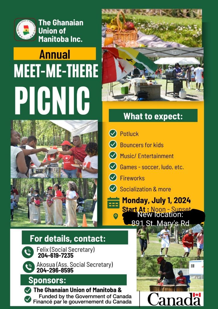 Our annual picnic has been moved INDOORS to 891 St. Mary's Rd. See you there soon 😀