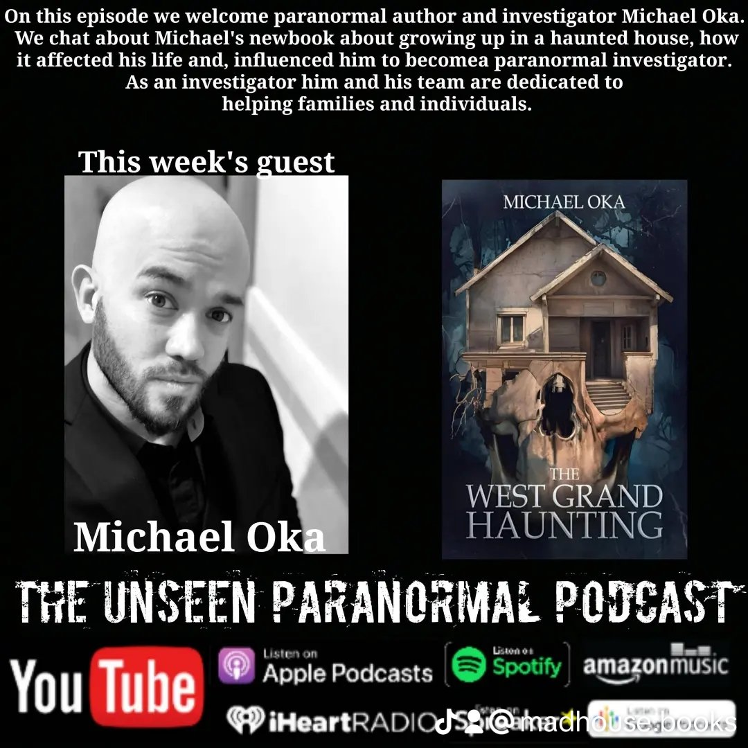 MadhouseBooks's tweet photo. Tune in July 3rd! And don't forget to order your book copy! For ordering information visit https://t.co/ZhRhX7F98n #paranormal #newbooks #bookspotlight #podcast https://t.co/XamjxpmJMO