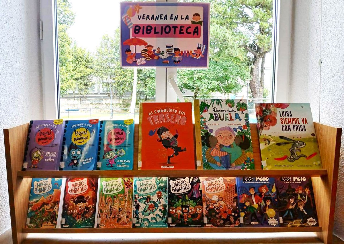 BiblioSantander's tweet image. Nuevos libros de infantil recomendados en la #biblioteca Jado.
#magicanimals #escuelademonstruos