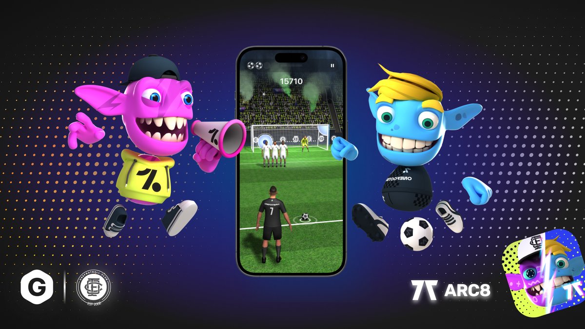 The crowd are going wild in Arc8!⚽️🔥

Play for BALLS and glory in OFC Striker 🏆

Share your top scoring tips below 👇