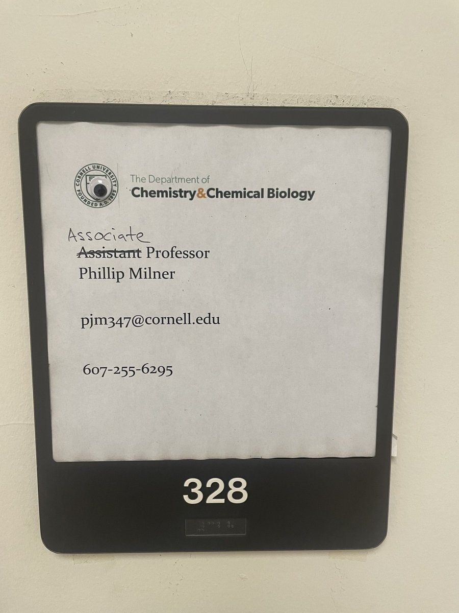 Milner Group at Cornell University tweet media