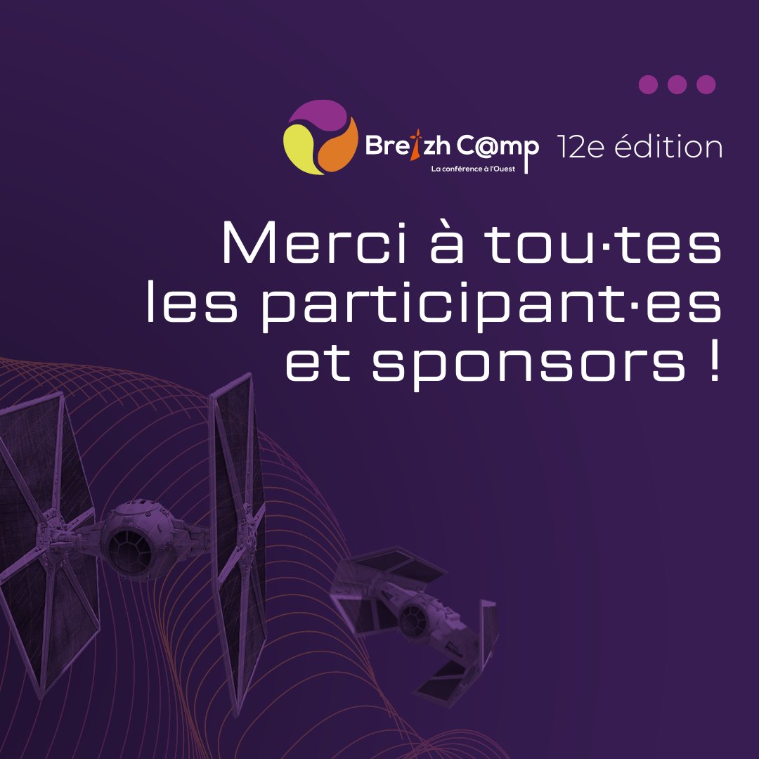 🙌Fin du #BreizhCamp2024 à #Rennes  : Un immense merci à tous·tes

Un grand merci également à toutes les personnes participantes qui ont contribué à rendre cette édition inoubliable. Merci de faire partie de cette communauté #IT au top.🫶🏻

On se retrouve du 25 au 27 juin 2025 !🗓️