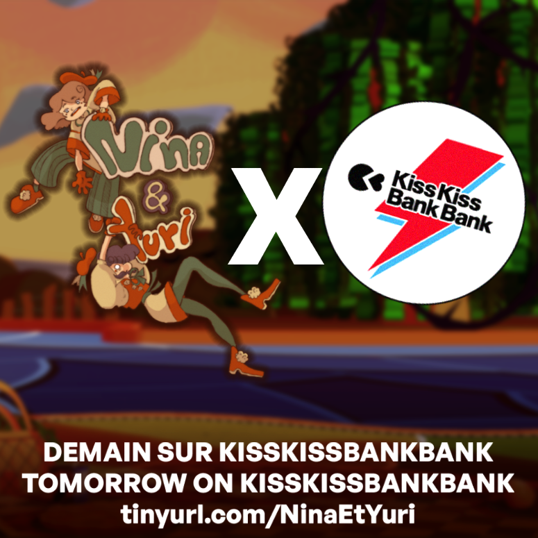 On y est ! J-1 avant le lancement de la campagne <a href="/Kissbankers/">KissKissBankBank</a> 

On vous attend ici dès demain 9h pour découvrir les surprises qu'on vous a préparées !
tinyurl.com/NinaEtYuri