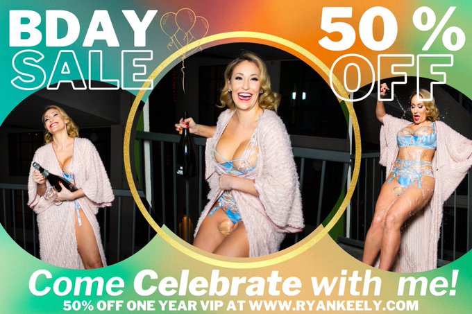 My birthday is tomorrow, but I'm throwing a party all month long with special discounted content, never