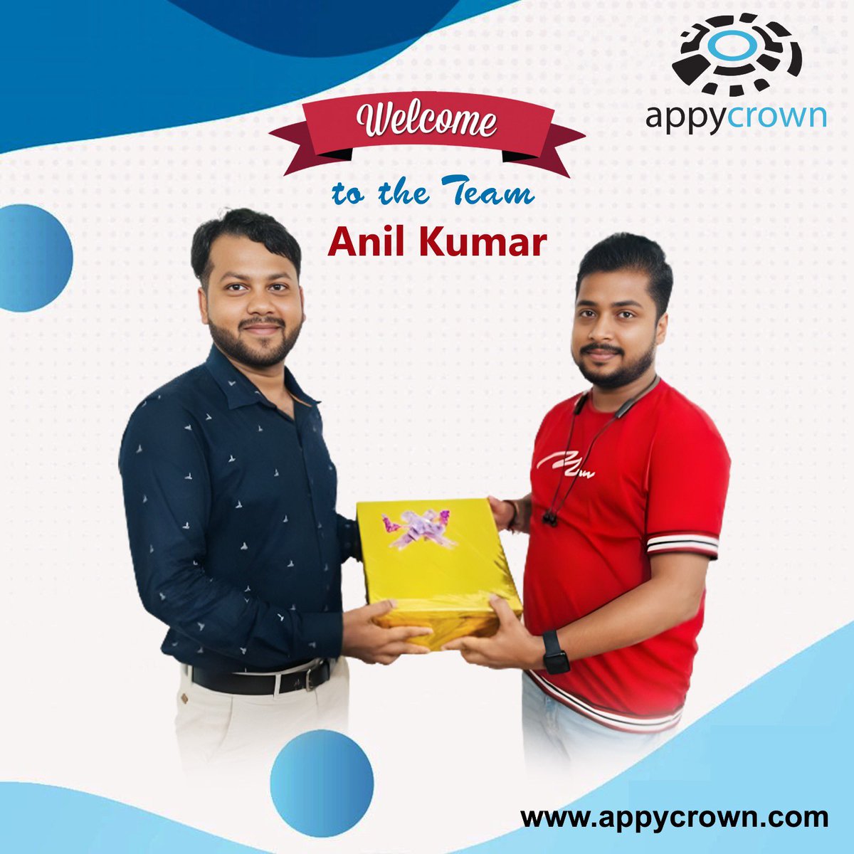 AppyCrown's tweet photo. We're happy to welcome Anil Kumar to our team as a Technical Lead! 🙌 With his experience and expertise in His #Salesforce Development, Anil brings a wealth of expertise to our team #AppyCrown. 

#Salesforce #NewTeamMember #Welcome https://t.co/U5V4IBSmBy