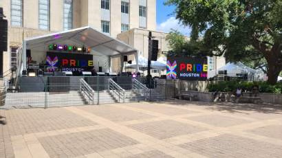 HoustonHealth's tweet photo. We thank the city for showing out at the Houston Pride Float Parade! Thank you for helping us celebrate love, diversity, and unity. This month was one for the books! 🌈🎉 #PrideHouston #HealthMatters #HHD https://t.co/LeeBUj59LN
