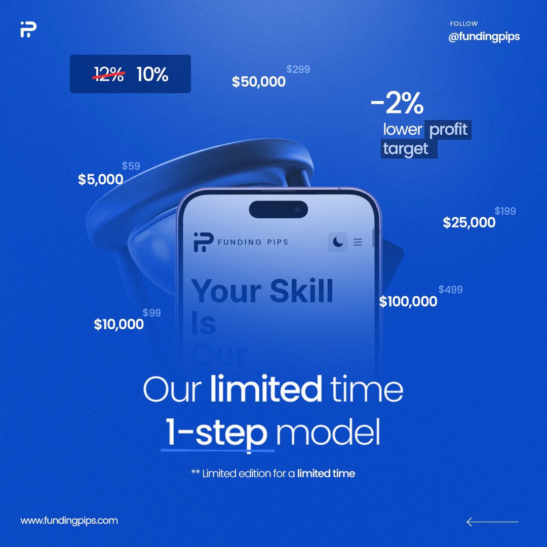 Speedou ( Mai Nasara ) (@speedoufx) on Twitter photo Giveaway 🔥
5 Random traders to win $5k <a href="/fundingpips/">FundingPips</a> by completing the tasks below.
Follow <a href="/fundingpips/">FundingPips</a> | <a href="/Khldfx/">Khaled</a> | <a href="/speedouFx/">Speedou</a> | <a href="/lailayanCMO/">Lily</a> | <a href="/NasaraCapital/">Nasara Forex Academy</a> | <a href="/manlikeezyee/">11:11 📈📊|Road to $1M in Funding</a>
- Sign up with FP here surl.li/kzvruy
- Join FP discord surl.li/ohzzfe
- Join my Giveaway 🔥
5 Random traders to win $5k <a href="/fundingpips/">FundingPips</a> by completing the tasks below.
Follow <a href="/fundingpips/">FundingPips</a> | <a href="/Khldfx/">Khaled</a> | <a href="/speedouFx/">Speedou</a> | <a href="/lailayanCMO/">Lily</a> | <a href="/NasaraCapital/">Nasara Forex Academy</a> | <a href="/manlikeezyee/">11:11 📈📊|Road to $1M in Funding</a>
- Sign up with FP here surl.li/kzvruy
- Join FP discord surl.li/ohzzfe
- Join my