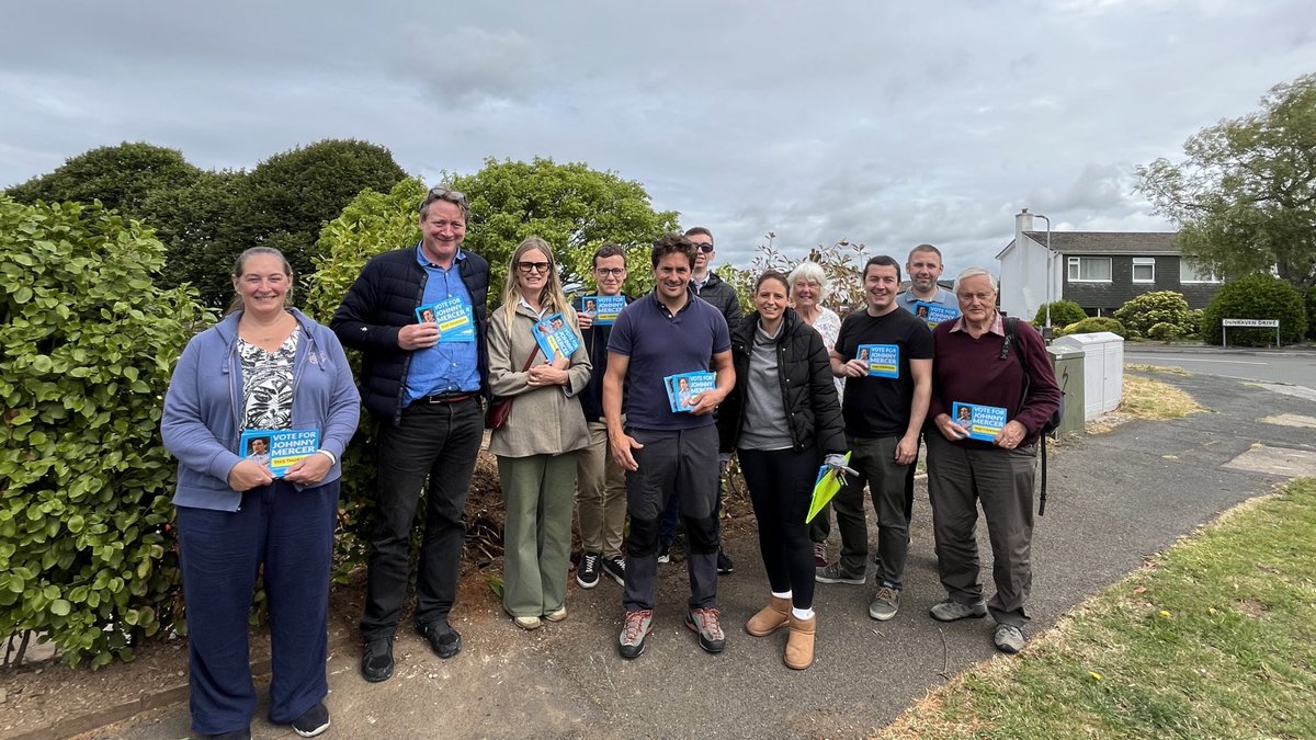 Massive day of canvassing, delivering and speaking with voters getting folks over the line for Thursday.