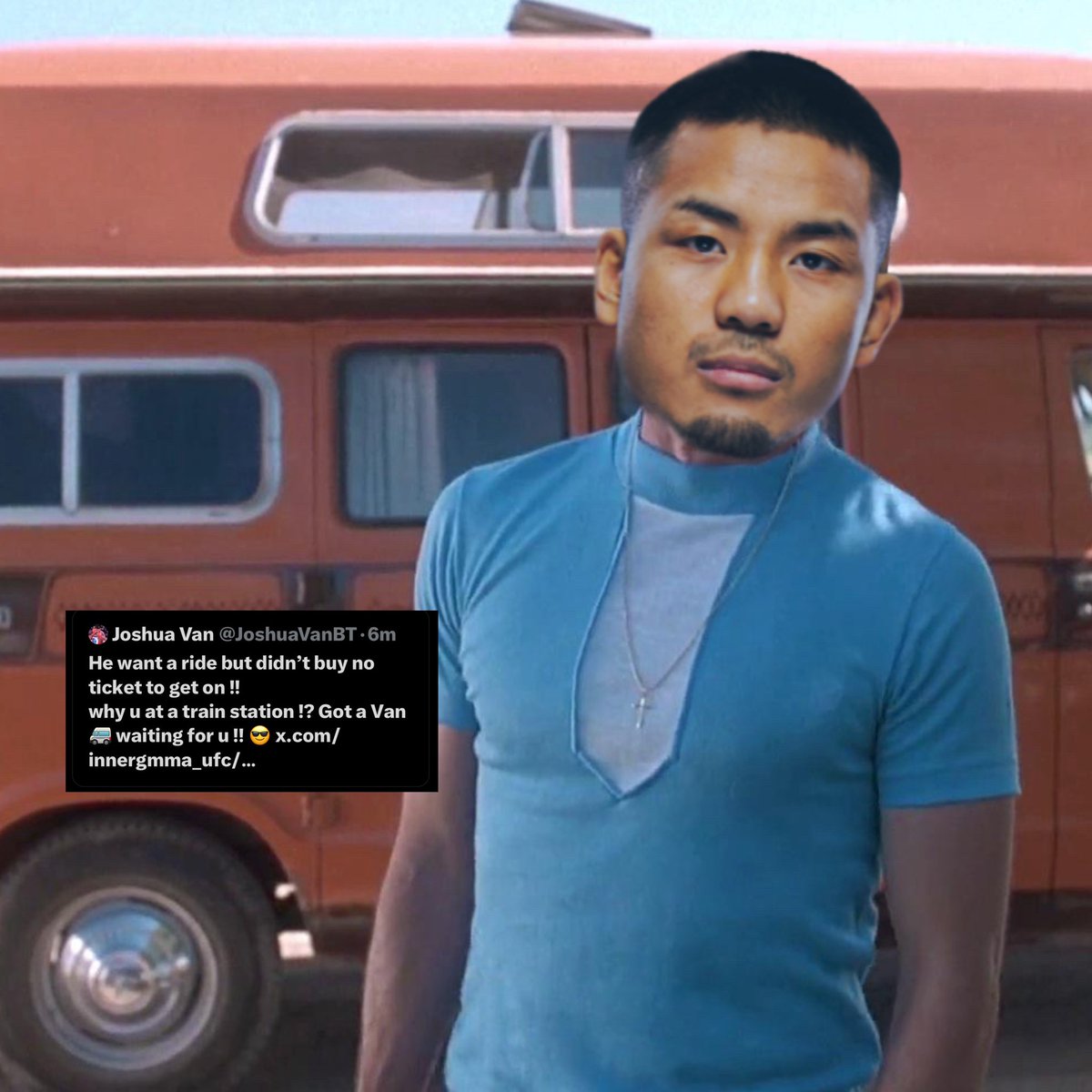 INNERG_UFC's tweet photo. Uncle Van
I been knew how to get where I need to be. They know how to reach me. Run that shit
👊🏾🏆❤️🔥
#innerGtv #sendthecontract https://t.co/m4Es8H94QK