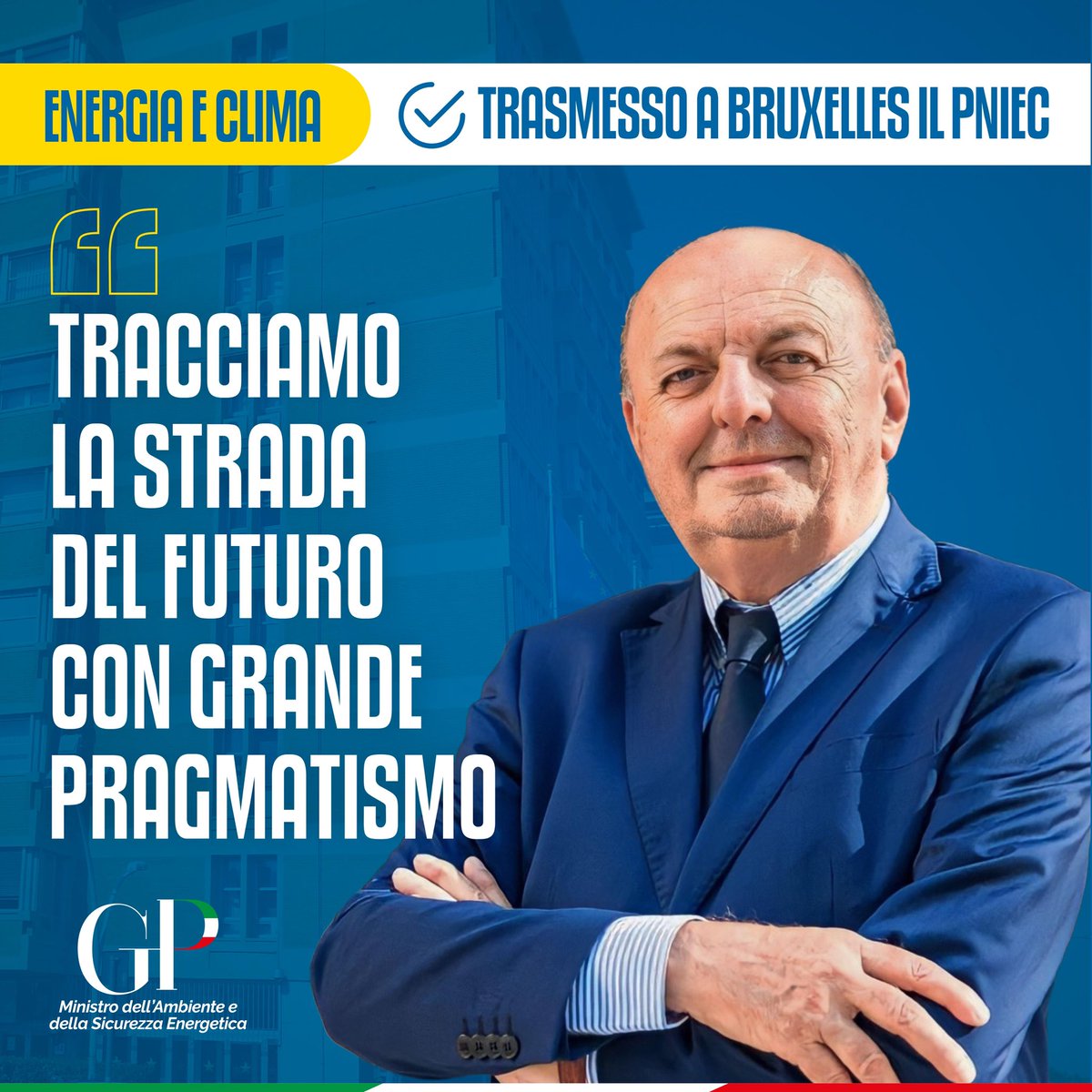 GPichetto's tweet image. Oggi il nostro Paese si dota di uno strumento programmatorio che traccia con grande pragmatismo la nostra strada energetica e climatica, superando approcci velleitari del passato. 

#PNIEC #Italia 
whatsapp.com/channel/0029Va…
