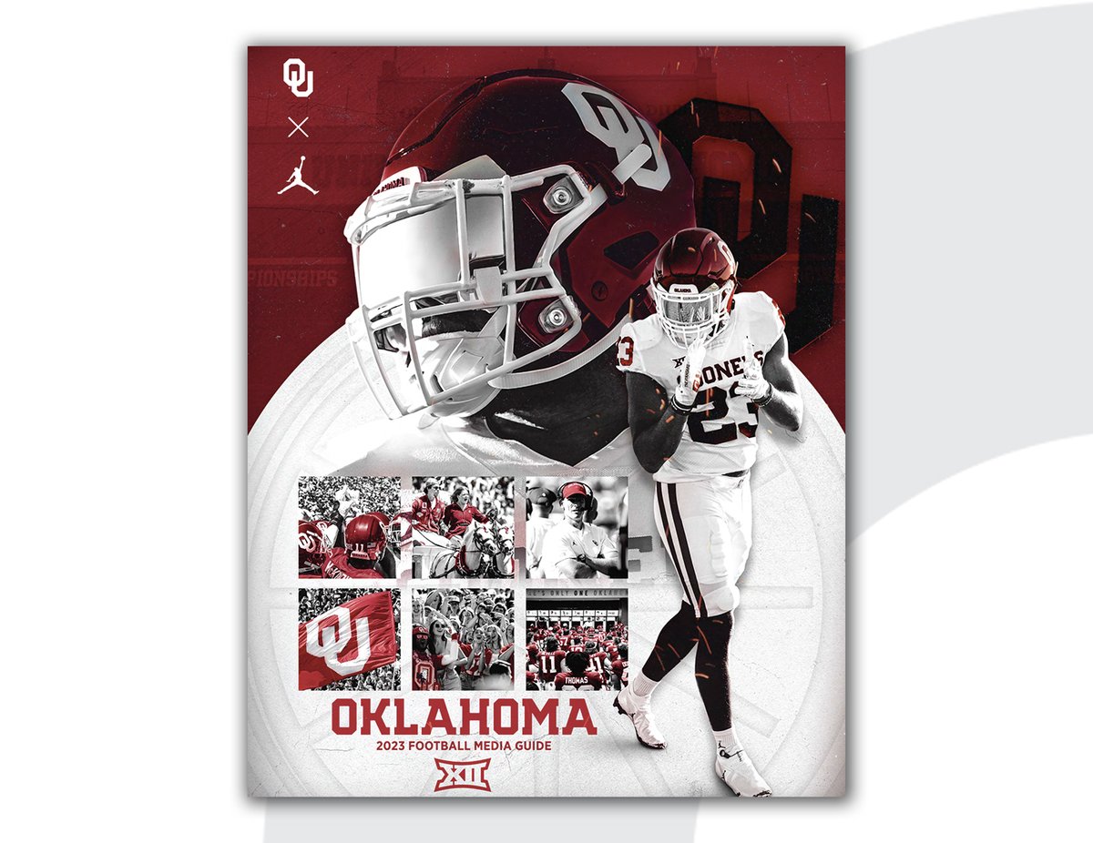 CollSportsComm's tweet photo. #MediaGuideMonday continues with 2nd place in the University Division.
Congratulations to this team of 3 from @OU_Athletics/@UofOklahoma:
- @mhouckOU
- @ehollier
- @SarahKlopfer13 https://t.co/qPd7SVOrVo