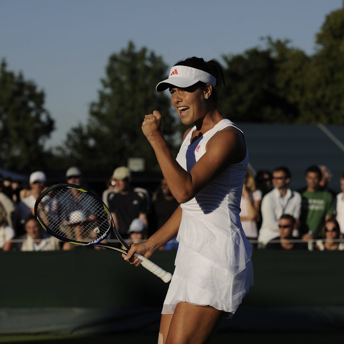 anaivanovic's tweet photo. My mood when @Wimbledon  is finally starting 🎾🤍 https://t.co/kvL9BsbXle