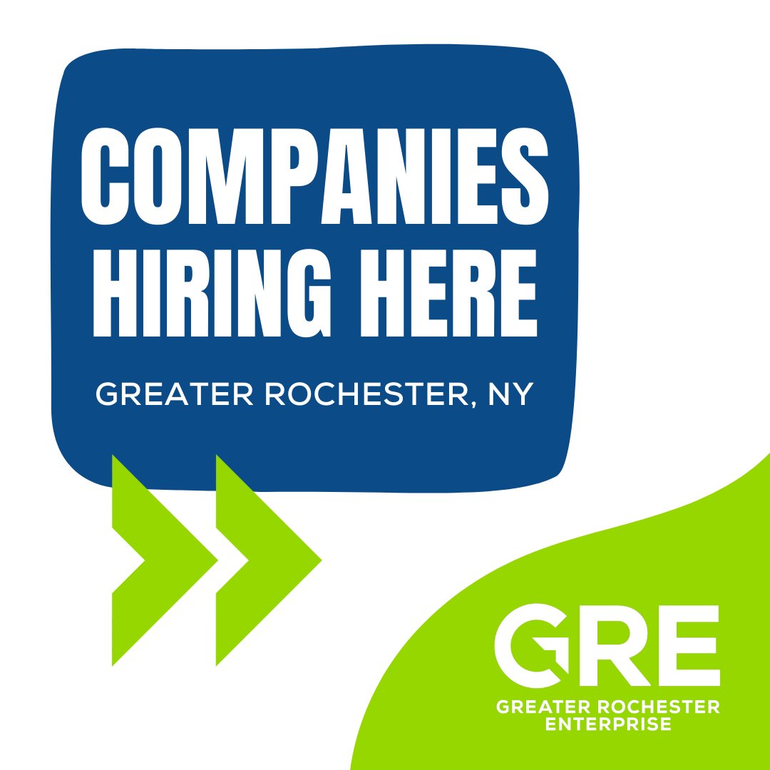 GRERochesterBiz's tweet photo. #GreaterROC is home to hundreds of innovative companies that are growing.

Check out who's hiring here: https://t.co/Iq6gku46v8 https://t.co/zUrrmJ7kDR
