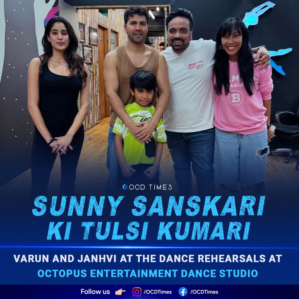 ocdtimes's tweet photo. Theatrical release on 18 April 2025
.
#OCDTImes #JanhviKapoor #VarunDhawan #RohitSaraf #SanyaMalhotra #AkshayOberoi #ManieshPaul #ShashankKhaitan #KaranJohar #DharmaProductions #SunnySanskariKiTulsiKumari #SSKTT https://t.co/1C5UUr5HIM