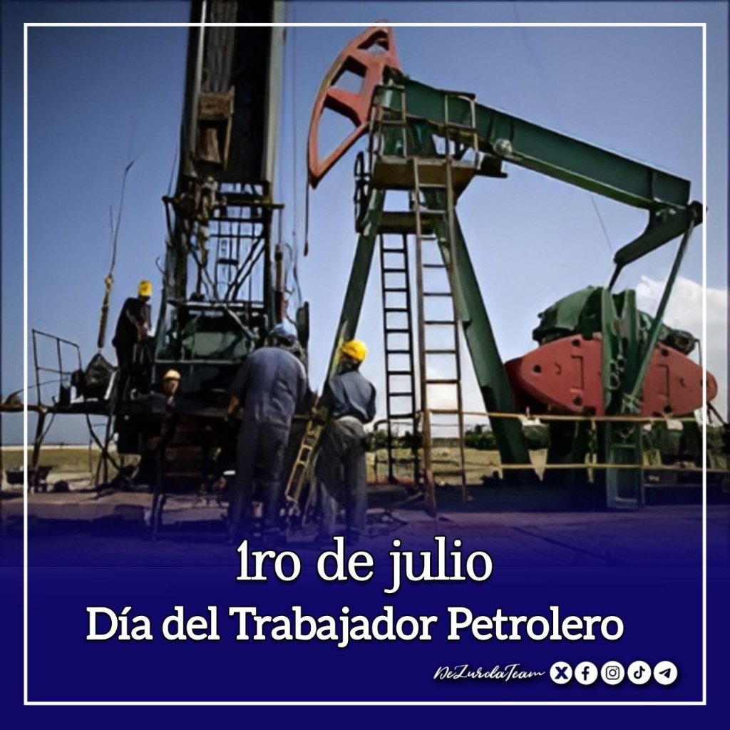 Día de el trabajo petrolero <a href="/cubacooperaven/">Brigada Médica Cubana en Venezuela</a> <a href="/Dcmedica/">Misión Médica Cubana en el Distrito Capital</a>.#cubacoopera#cubaporlavida