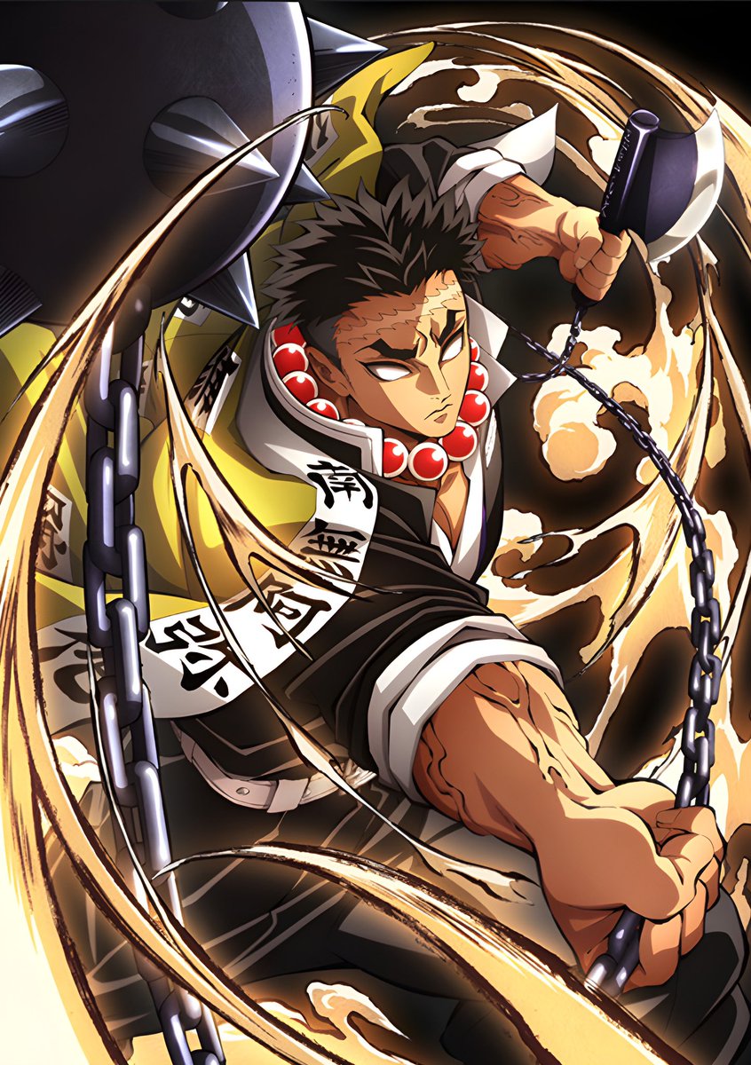DailyUfotable's tweet photo. New Himejima Gyomei illustration 
#鬼滅の刃 #DemonSlayer https://t.co/tl10NLKPk0