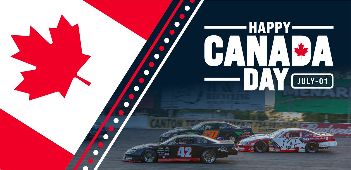 Happy Canada Day to our drivers from "north of the border" including Tyler McKenzie and Chase Pinsonneault.

#CRARacing