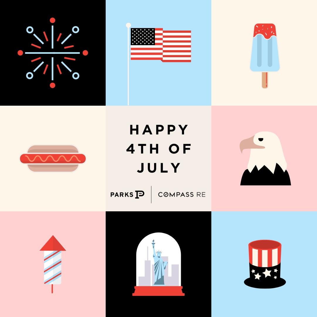 Compass530's tweet image. Happy 4th of July! Wishing you a wonderful Independence Day filled with celebration and joy from your friends at Parks | Compass! 🗽