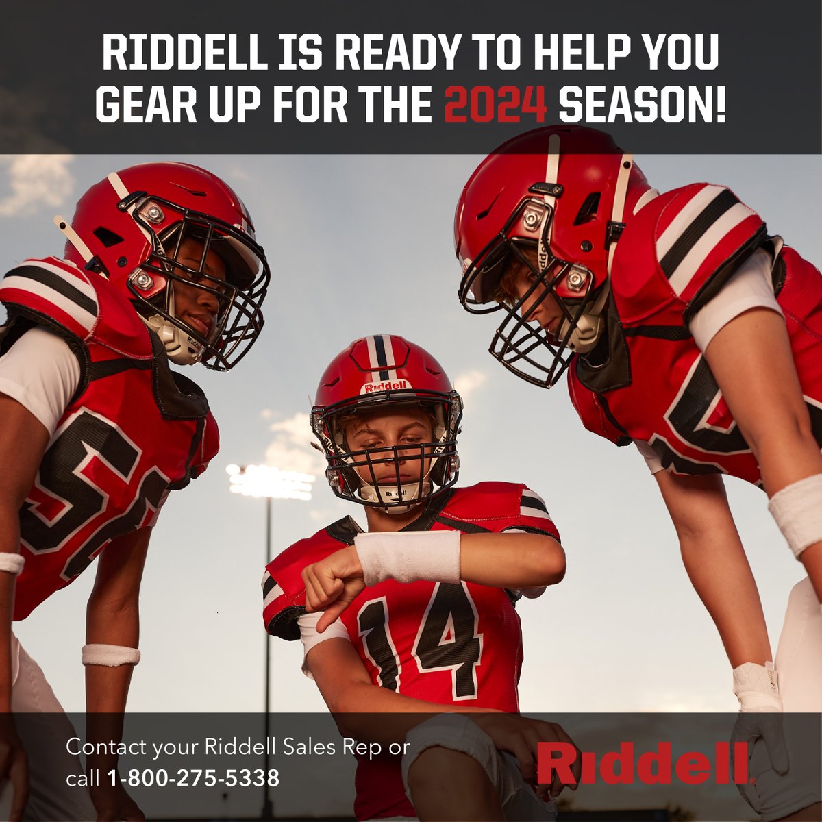 The 2024 youth football season is fast approaching and we're ready to help!

Reach out today to get geared up. 💪