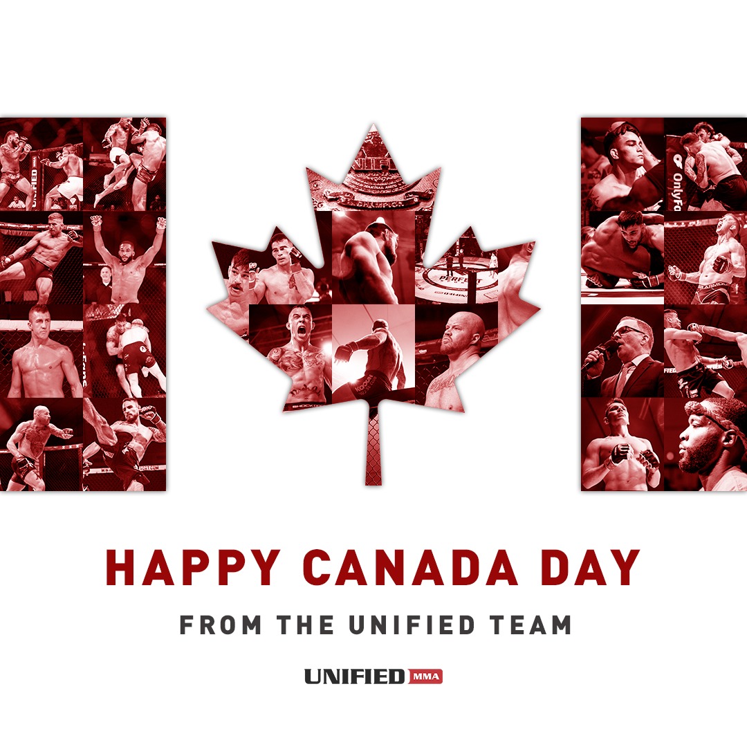 Wishing everyone across our amazing country a safe, happy &amp; memorable #CanadaDay, from our family to yours 🇨🇦 #UnifiedMMA
