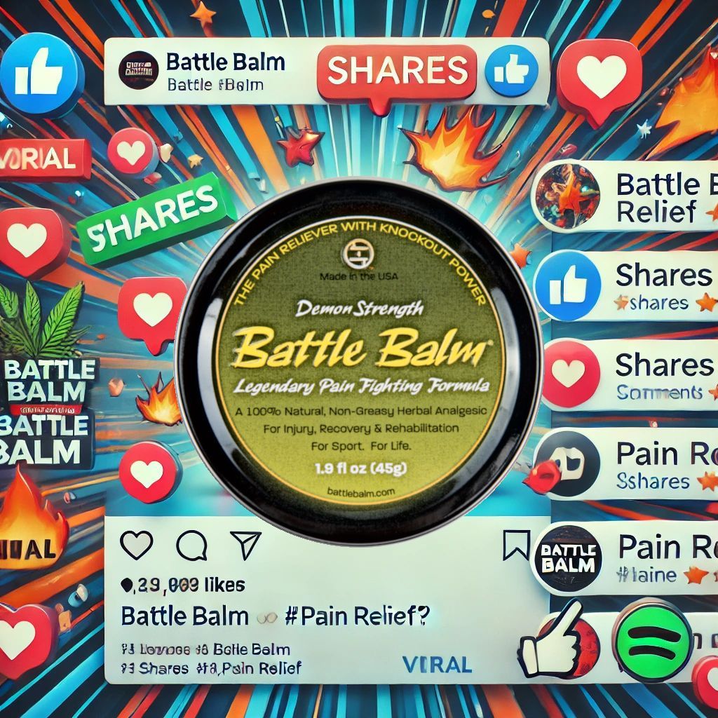 Battle Balm:  Why does Battle Balm suck at social media?

AI:  Because Battle Balm employees are too busy making the highest quality all-natural &amp; organic topical pain reliever in the world.

Battle Balm:  Uh...you're not wrong, AI. You're not wrong.
.
.
.
.#naturalpainrelief