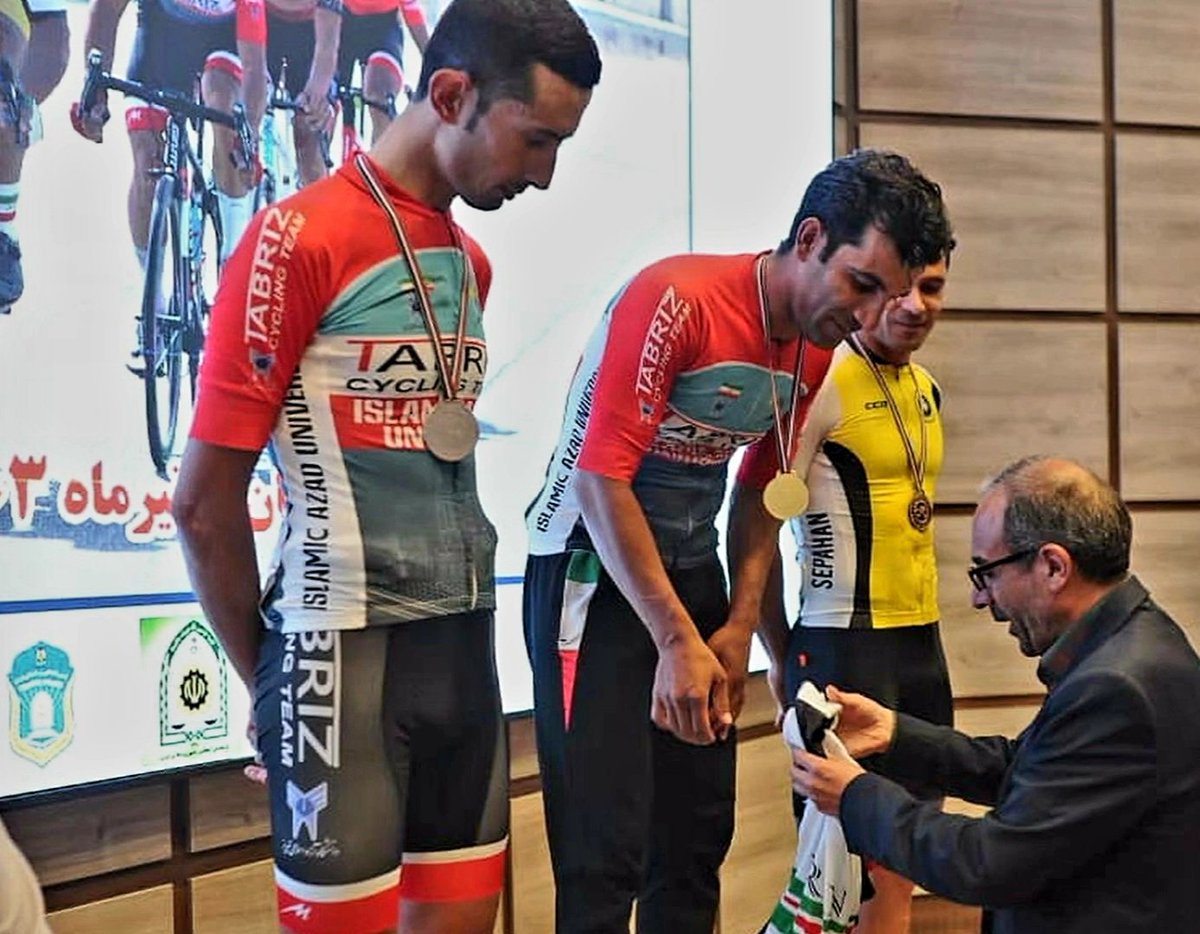 National Championships Iran Road Race 150km, Results:
1. HASSAN SEYFOLLAHIFARD 03:23:46
2. HOSSEIN ALIZADEH
3. MAHDI NATEGHI
4. MAHDI AGHAKASHI
5. ALI LABIB SHOTORBAN 
6. AIDIN ALIYARI
7. KHALIL KHORSHIDI
8. PAYAM SAADIPOUR
9. SAEID SAFARZADEH
10. BEHNAM ARIAN