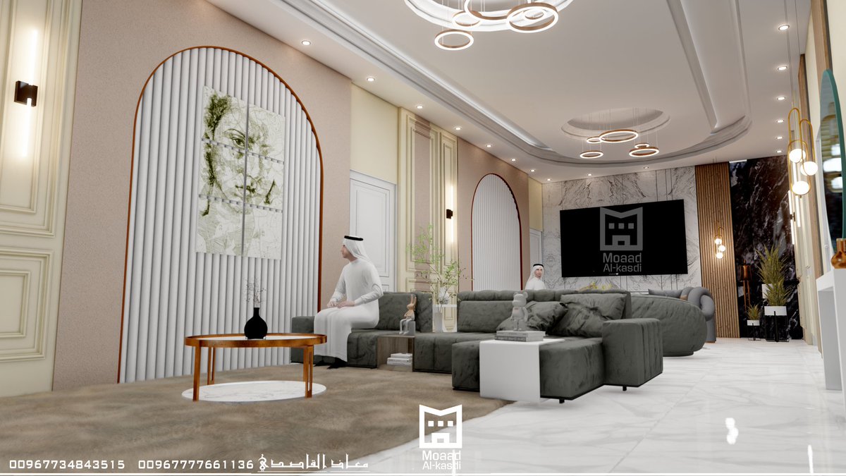 #تصميم #ديكور_داخلي لصاله شقة #فيلا  
تصميم #بديل_الرخام مع #بديل_الخشب و #الجبس بالاسقف مع الاضاءه الابجورات الكبيره 
الموقع #اليمن #عدن المنصوره   عدن
تصميم معاذ القاصدي
٠٠٩٦٧٧٧٧٦٦١١٣٦