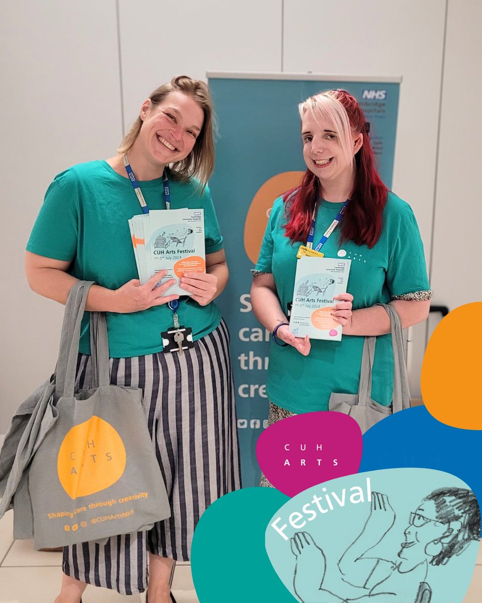 CUH Arts (@cuhartsnhs) on Twitter photo Thank you for a wonderful start to our🎉CUH Arts Festival 🎉
Today, dance artist Filipa Pereira-Stubbs has brought fun, relaxing and team-bonding sessions to staff across <a href="/CUH_NHS/">Cambridge University Hospitals NHS</a> 💃
Expect pop-up performances, creative workshops and opportunities to dance throughout the week! Thank you for a wonderful start to our🎉CUH Arts Festival 🎉
Today, dance artist Filipa Pereira-Stubbs has brought fun, relaxing and team-bonding sessions to staff across <a href="/CUH_NHS/">Cambridge University Hospitals NHS</a> 💃
Expect pop-up performances, creative workshops and opportunities to dance throughout the week!