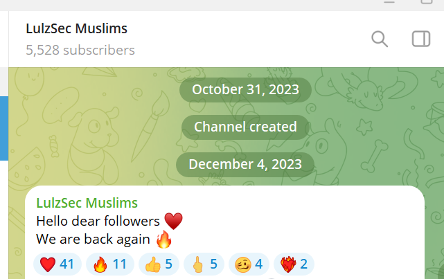 banthisguy9349's tweet photo. @RussianPanda9xx the very first post of #stuxnet is on june 7 2024 and for #lulzsecMuslims #lulz #Muslims is on december 4, 2023 https://t.co/khz8y57SH6