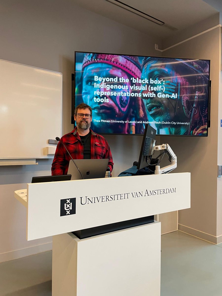 Andreas Rauh (@andreas_rauh) on Twitter photo Earlier today <a href="/TheaPitman/">Thea Pitman</a> and myself talked about Gen-AI models and indigenous self-representation in #SLAS2024. Thanks for the lively discussion and questions that followed -- lots to think about. <a href="/DCU/">Dublin City University</a> <a href="/DCU_SoC/">School of Comms DCU</a> Earlier today <a href="/TheaPitman/">Thea Pitman</a> and myself talked about Gen-AI models and indigenous self-representation in #SLAS2024. Thanks for the lively discussion and questions that followed -- lots to think about. <a href="/DCU/">Dublin City University</a> <a href="/DCU_SoC/">School of Comms DCU</a>