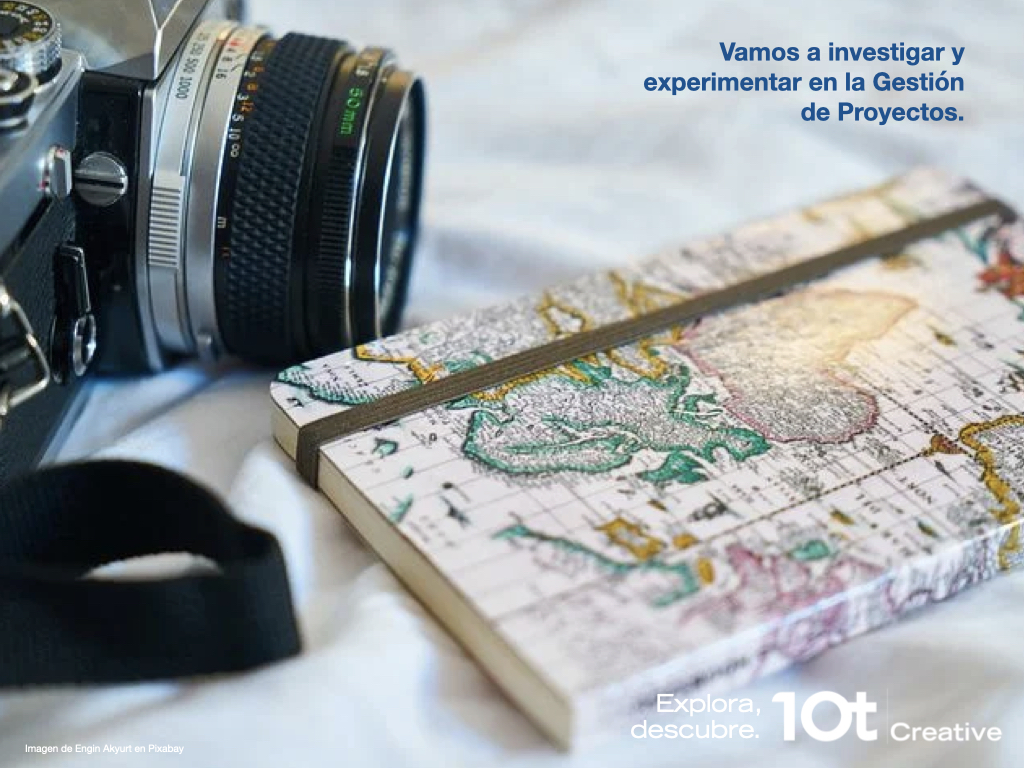 Las organizaciones debemos #investigar y experimentar, introducir ideas innovadoras, utilizando la #tecnología como herramienta para ello #10tCreative #10tProjectManagement #projectmanagement