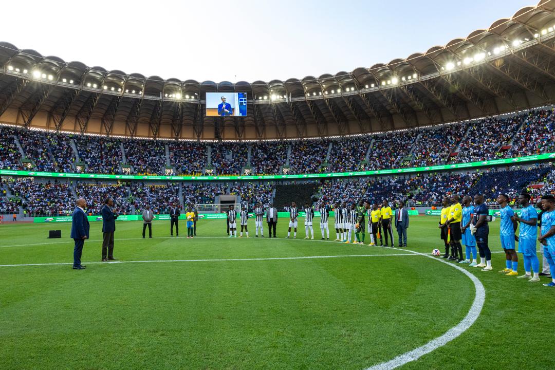 NewTimesRwanda's tweet photo. CAF President Patrice Motsepe at Amahoro Stadium inauguration: This is one of the most beautiful and best stadiums in Africa and in the world.

📸: @MugwizaO /TNT https://t.co/YogM9fcE4y