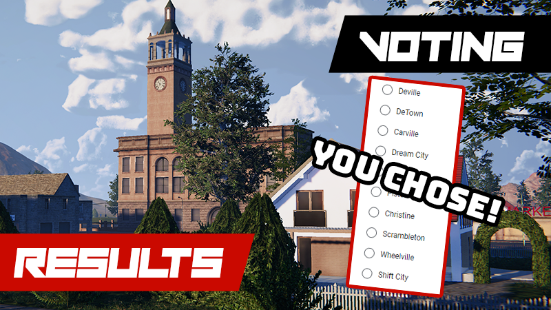 dreamway_games's tweet photo. 🚗 Hey Awesome Drivers!
It's time to announce the voting results!
You've chosen the name for our Main City!
Check out which name won!
https://t.co/ZJdHzQn3J9
#indiegames #gaming #pcgaming #UsedCarsSimulator https://t.co/LFpGubOJza
