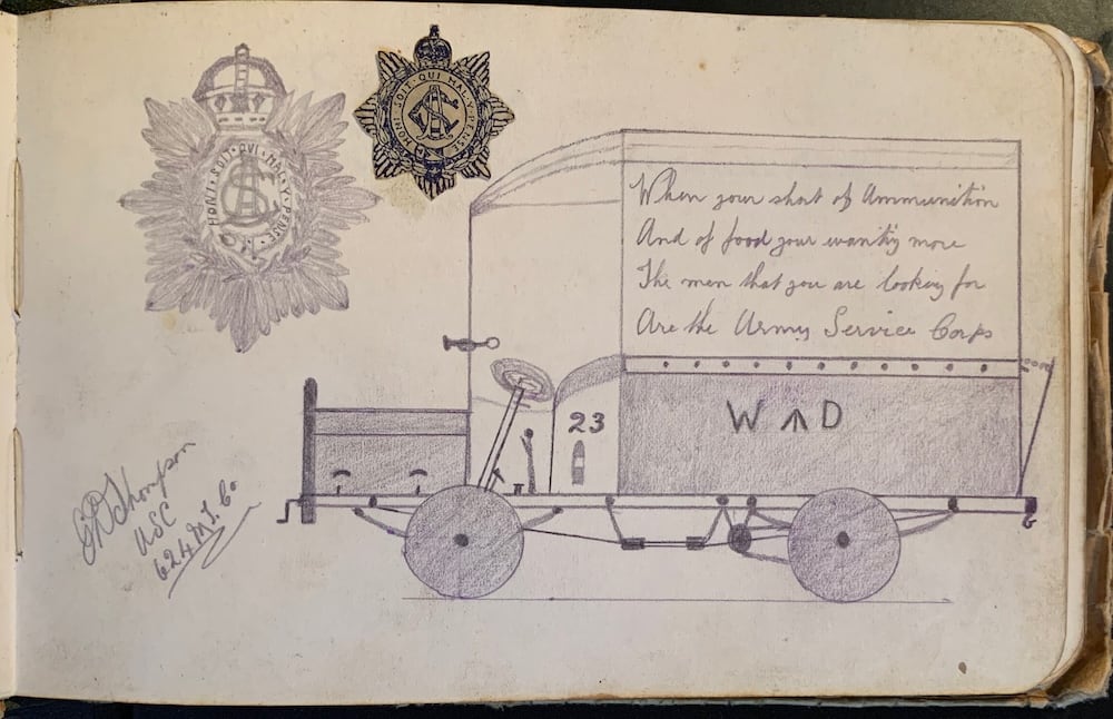 Chance4321's tweet photo. A vignette into life in #Bromley during the #FWW courtesy of the #AutographBook of Winnie Knight. . Read more: https://t.co/K1xmo83Y9N #BromleyHistory #Ephemera #ww1" https://t.co/QkcukLAar8