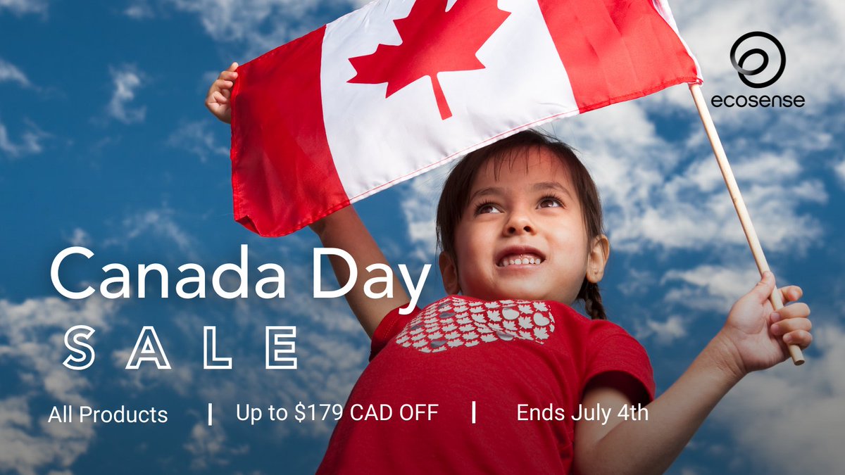 🥳Independence Celebration is on! Happy Birthday, Canada!🇨🇦 Join us in celebrating Canada Day with amazing deals! Enjoy up to 20% off on your favorite items ecosense.io/en-ca

#CanadaDay2024 #happybirthdayCanada #shopnowonline