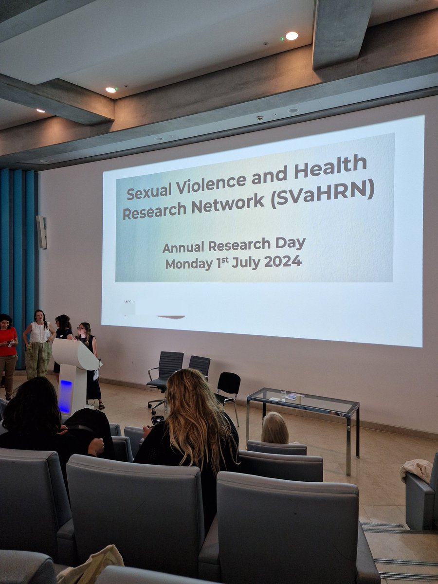 I was delighted today to present on my PhD, for the first time, at the Sexual Violence and Health Research Network. It was a brilliant opportunity to present on something I could talk about forever (but was tasked to cram into a 'lightning talk')!
Thank you to the organisers.