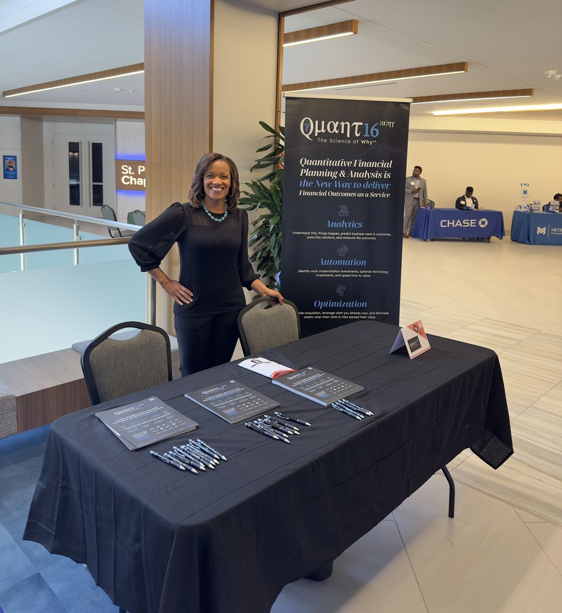 Quant16X's tweet photo. We at Quant16 are immensely grateful to everyone who joined us at the Midlands African Chamber 2024 Pitch Black Conference in Omaha. Our Chairman, Robert Blackwell Jr., delivered an insightful presentation, offering valuable perspectives on Design-Thinking. https://t.co/kSCYefV1pc