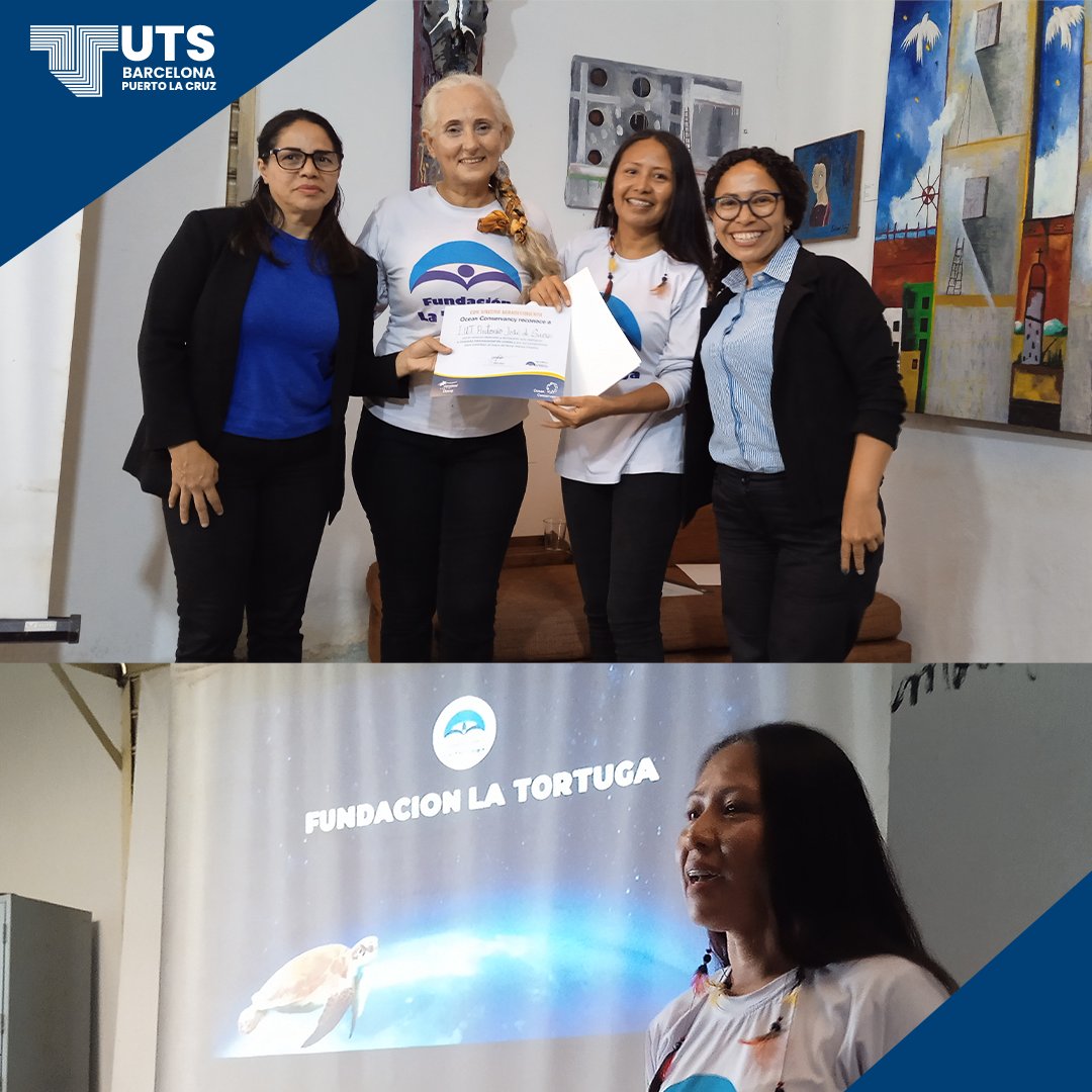 UTSBarcelona's tweet photo. Agradecemos a Fundación La Tortuga y Ocean Conservancy por el reconocimiento en agradecimiento que se le otorgó al Instituto Universitario de Tecnología Antonio José de Sucre, sede Puerto La Cruz por participar en la jornada por el Día Mundial de las Playas 2023. https://t.co/3xYo71wlMV