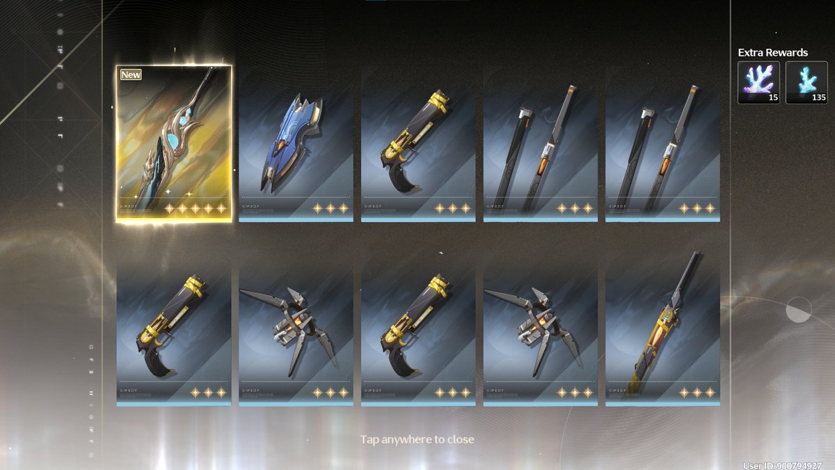 jay_fest's tweet photo. Welp.. there goes my changli funds
70pity rolls for the character
20pity for the weap https://t.co/nolrBk7XAL