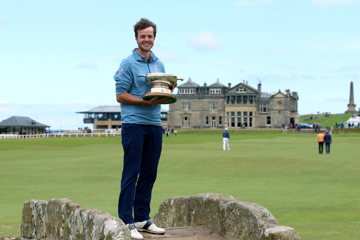 Congratulations to postgraduate student Trevor Binau, winner of the 74th Boyd Quaich Memorial Golf tournament 🏌️‍♂️🏆

Trevor is the first St Andrews student to win the prestigous international tournament since 2016 👏🎉

Read more 👇

ow.ly/narV50SsZHI

#EverToExcel