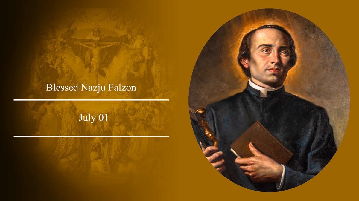 Senpai_Emman's tweet photo. 07.01.2024: Feast of Bl. Nazju Falzon: Cleric.

Lord, help us to have a prepared heart when you call us to your service. Amen.

Bl. Nazju Falzon, pray for us! https://t.co/txRfxhXFNr