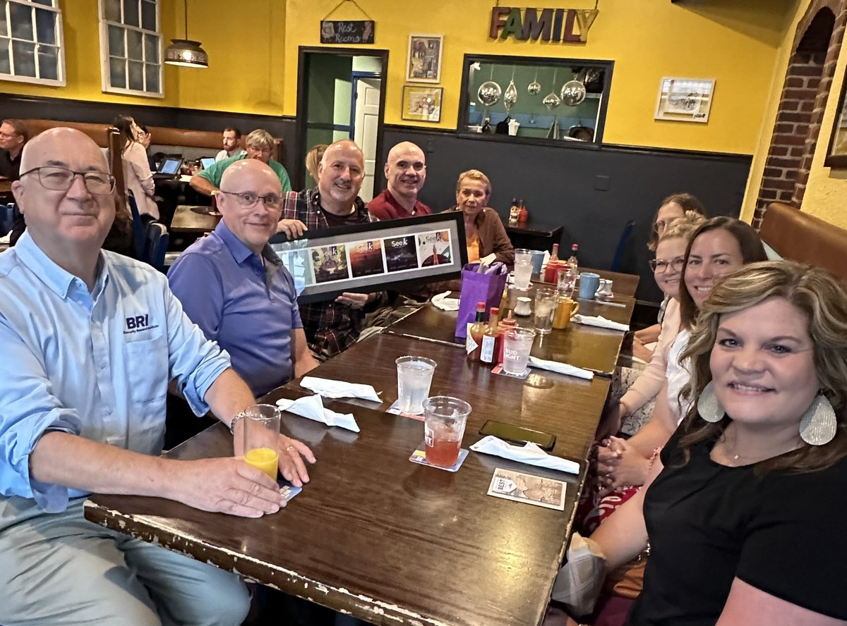DavidRosowsky's tweet photo. Breakfast at Tiffany’s? Nope. Breakfast at The Chef (yum)  in #MHK with the best team ever. 

@KState @KStateResearch #OVPR #WeWill https://t.co/wnyq9OYLFi