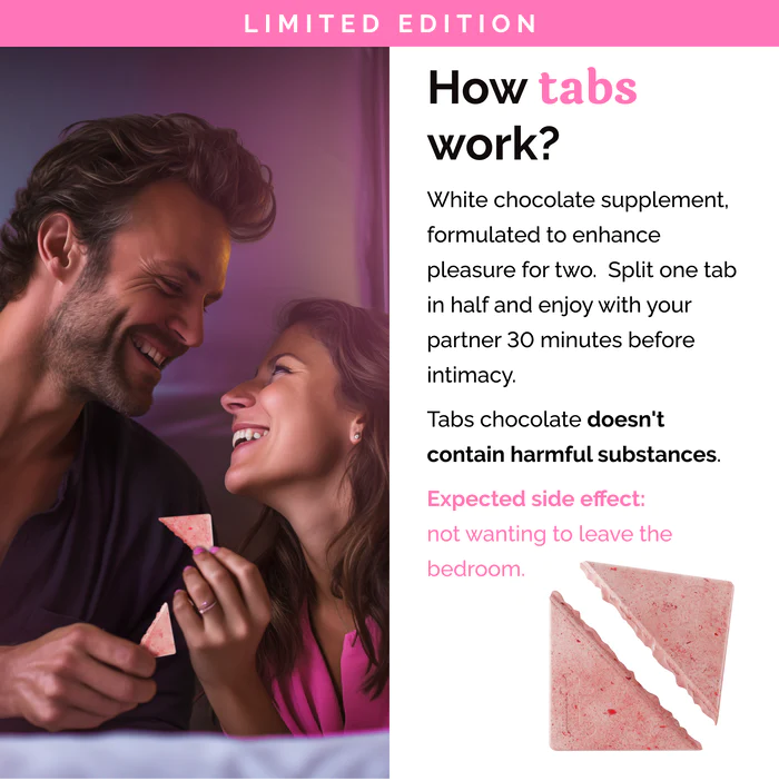 grabtabs's tweet photo. We recommend taking Tabs with your partner at least 30 minutes before intimacy for best result. Please note that while some may not notice effects prior to sex, Tabs works in the background to maximize your experience during intercourse. https://t.co/nOPA7uD4ei