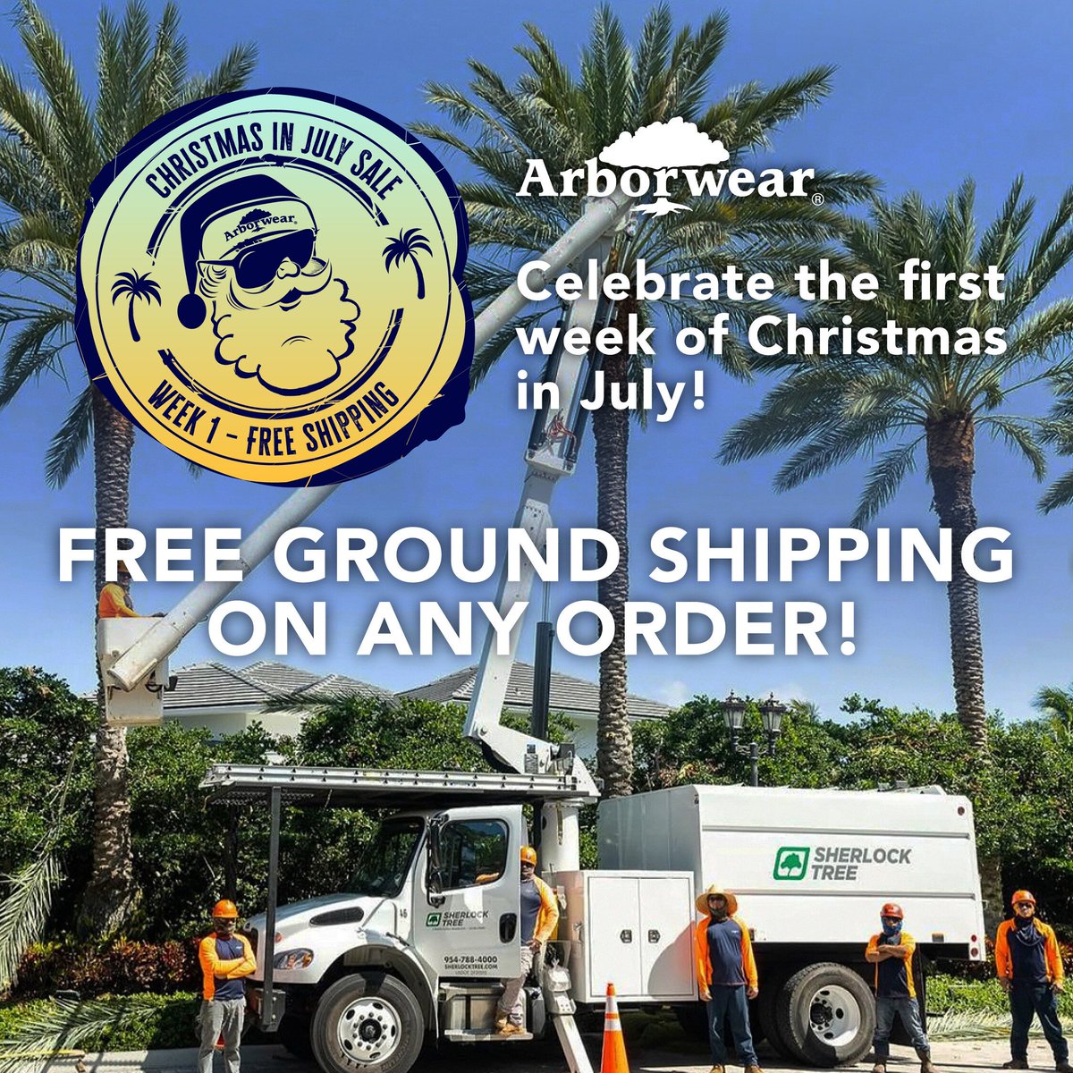 🌴 🎅All the best parts of Christmas, WITHOUT any of the snow!! We're starting this month of presents off right with FREE SHIPPING on all orders! Use code CJFREE at checkout until July 7th.