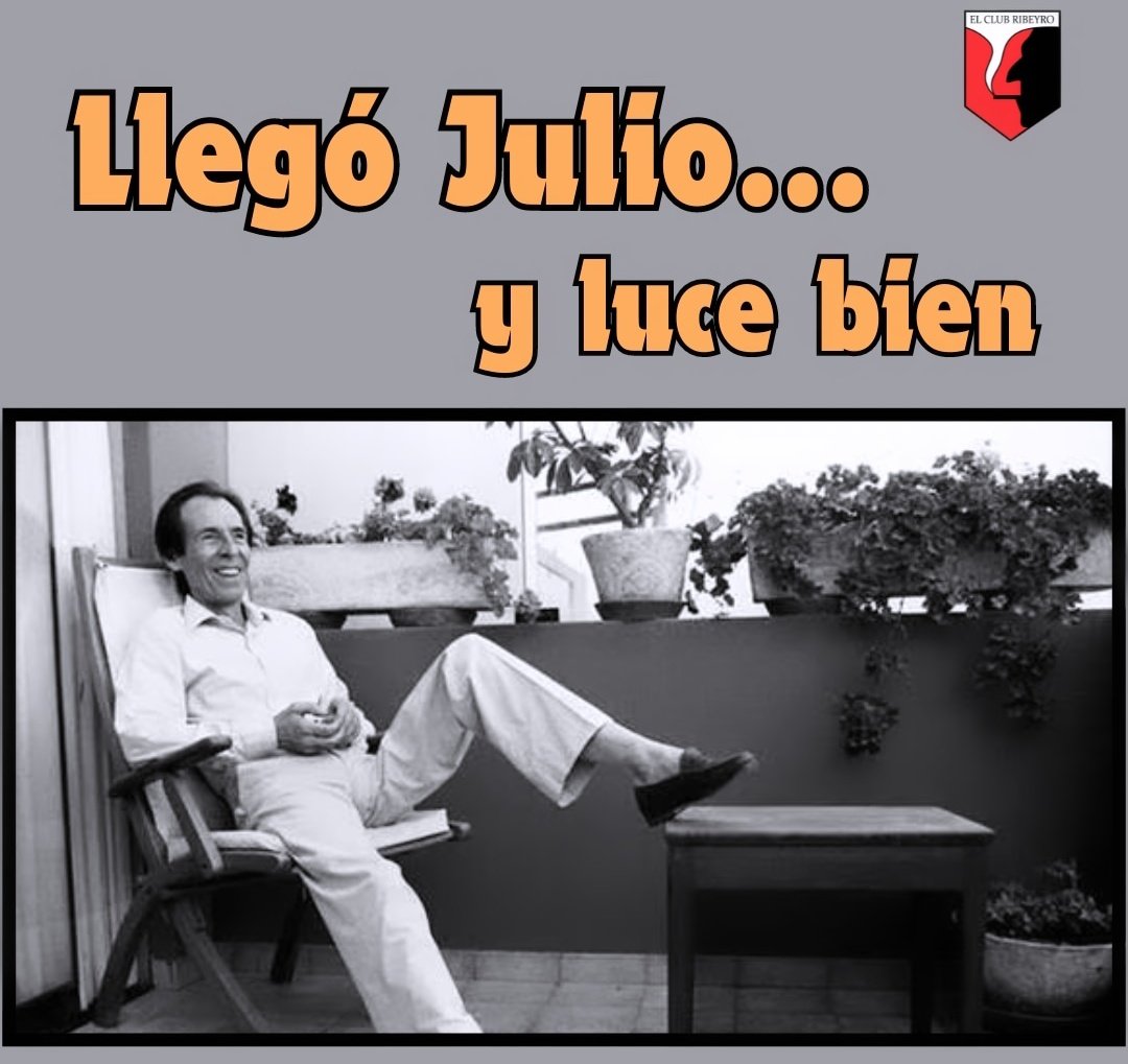 ElClubRibeyroOF's tweet photo. Iniciamos julio... con Julio feliz! https://t.co/317lsHF4JJ
