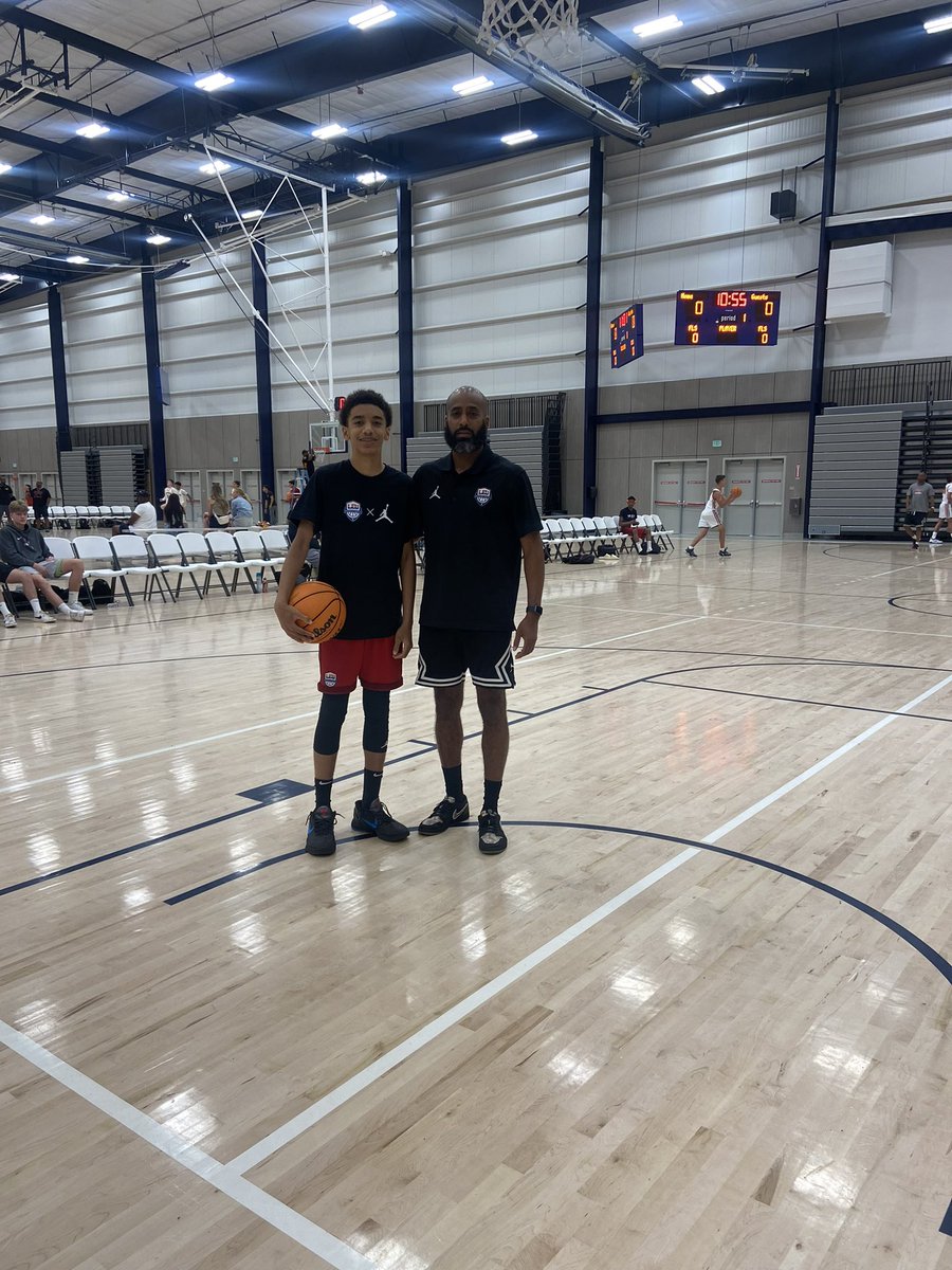 The journey begins…. My son Jace is now playing with me and had a tremendous week <a href="/BoysCaliLive24/">Boys Cali Live 24</a> The guy shot the ball tremendously well all week. He shot 50%+ from the 3pt line, had a game high 24pts, and averaged double figures this past weekend. 2028 guard, Jace Jones