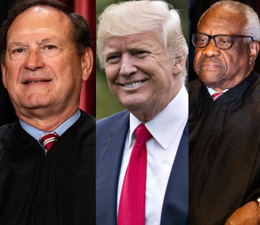 OccupyDemocrats's tweet photo. BREAKING: The Supreme Court horrifies the legal community by ruling that Donald Trump has some level of immunity from prosecution as a former president — all but guaranteeing his trial will be delayed until after the election.

But it gets worse...

The court voted 6-3, along partisan lines, and declared that Trump is immune for official acts taken as president, but said that there is a distinction between official and private actions.

The case involving Trump's efforts to overturn the 2020 election will now return to the lower court, which will be tasked with deciding whether Trump's actions were official or private. 

By employing this convoluted plot, taking up the case only to send it back down, the court has done Trump a massive favor by helping delay his trial. The MAGA judges are clearly hoping that he wins in November and then pardons himself.

Once again we see the consequences of having a Republican majority in control. It has never been more apparent that we are dealing with a totally corrupt Supreme Court.

Expand the court!

Please retweet and ❤️ if you support impeaching and removing the corrupt justices — and consider joining the growing exodus to Tribel, a new pro-democracy social network that is exploding in popularity because Twitter and Facebook are trying to stop its growth — which is only making Tribel grow even faster. Please follow us on Tribel to get all of our breaking news alerts sent straight to your phone or computer by clicking the following link: https://t.co/HnJzSKjCwX