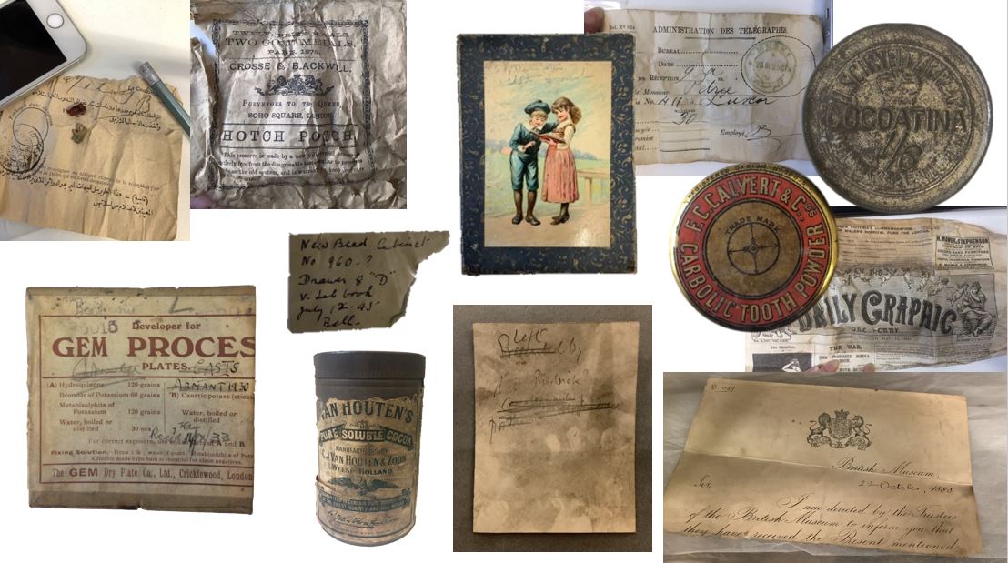 Lisa_Randisi's tweet photo. Great briefing today on a systematic approach to managing the #ephemera in our collection ahead of major collection rehousing work at the @PetrieMuseEgypt. Watch this space - more soon! https://t.co/NRs5jrrf7I